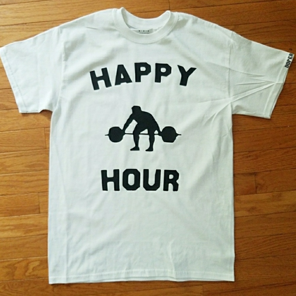 "HAPPY HOUR " BRAND NEW TEE!